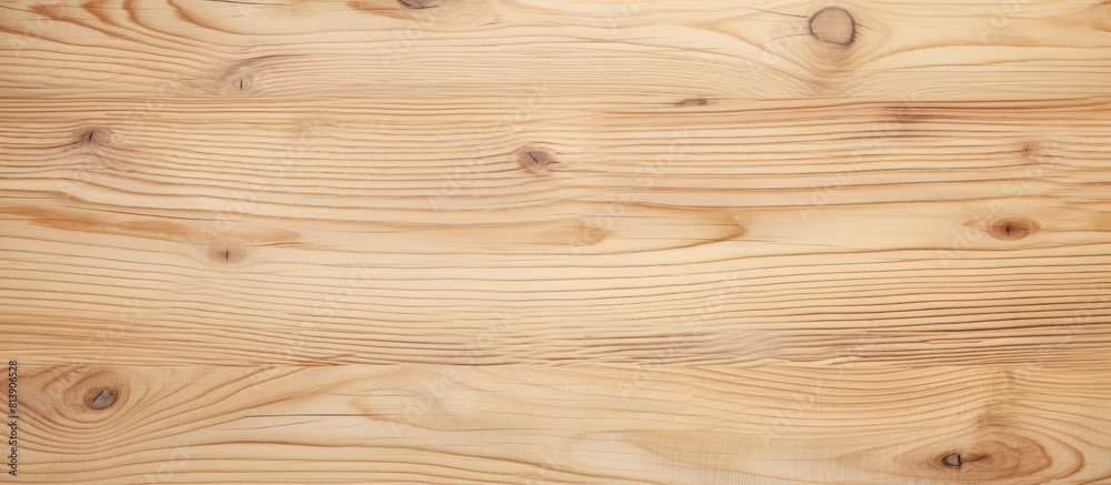 Poster a top down view of a light wood texture background with a worn natural pattern ample space for text 