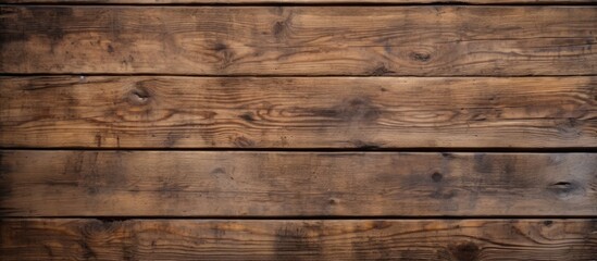 Naklejka premium An aged wooden backdrop creating a nostalgic and rustic atmosphere perfect as copy space image