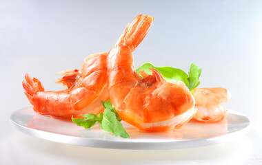 Scampis, Garnelen, easy peel, Meeresfrüchte, Grill, Italien, 