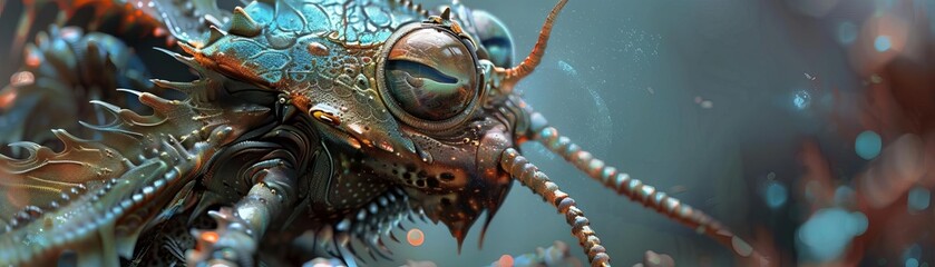 Imagine fantastical beings seamlessly integrated into futuristic environments