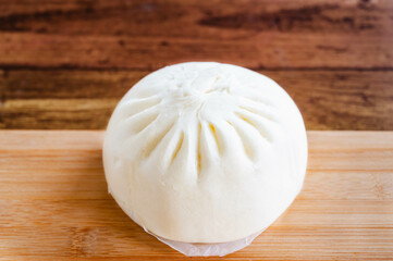 蒸す前の中華まん