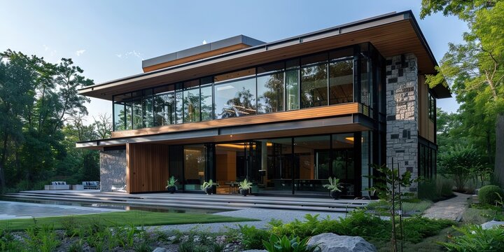 architecture firm in contemporary design building