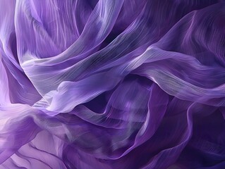 Violet Veils of Mystery An Alluring Layered Depth