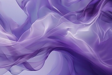 Dynamic Movement of Abstract Violet Shapes in a Modern Art Design