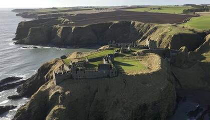 El Castillo de Dunnottar en Escocia