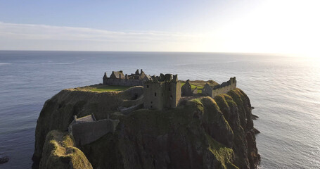 El Castillo de Dunnottar en Escocia