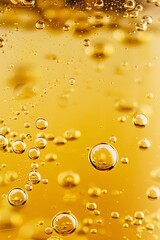 Effervescence of a Freshly Poured Golden Ale A Toast to Refreshment