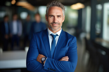 Fototapeta premium business person boss or employee concept