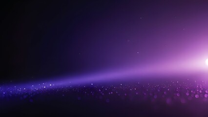Bright light amidst purple and black background