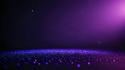 Purple and black background with lots of dots