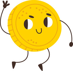 Coin Happy Character