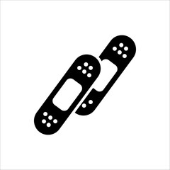 plaster icon vector illustration for web design. isolated on white background