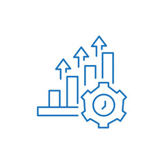 Enhanced Productivity Vector Icon Design