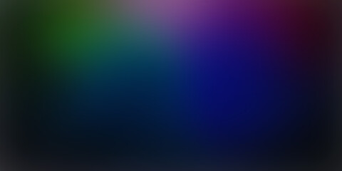 Vivid vibrant multicolor dynamic abstract ultrawide modern tech multicolored dark mix purple blue neon green turquoise black pink gradient exclusive background. Great for design, banners, wallpapers