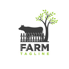 Farm house logo, farm logo design