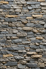 Obraz premium Stone wall - Generative AI