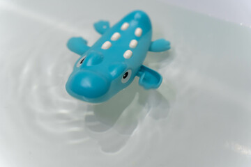 alligator for the bathroom. A toy for bathing toddlers and children
