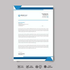 Vector Contemporary template for business and corporate letterhead