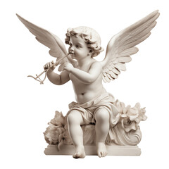 angel isolated on white