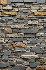 Fototapeta premium Stone wall - Generative AI