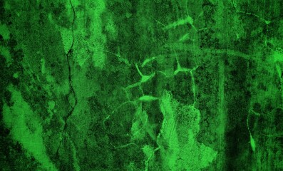 Fototapeta premium Scraped green background, Green Abstract Background, Green cracked wood background, Green textured paper or concrete wall wide banner background