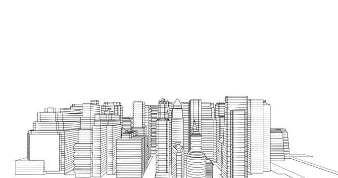city of skyscrapers