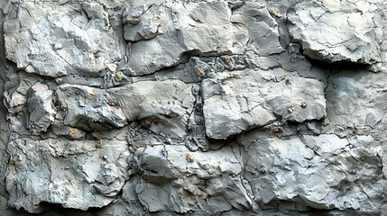   A close-up of a rock wall with a clock in its center and another clock on the opposite wall