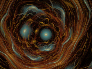 Imaginatory fractal abstract background Image