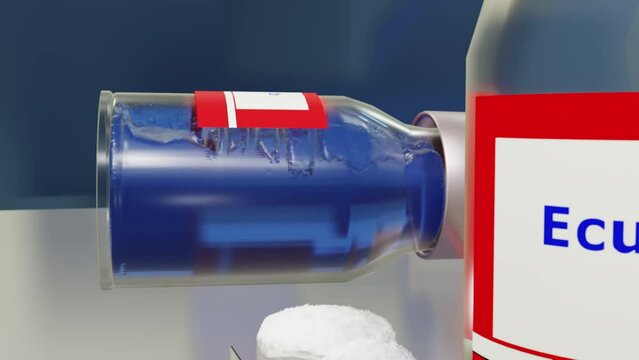 Eculizmab Rolling Vial (Closeup)
