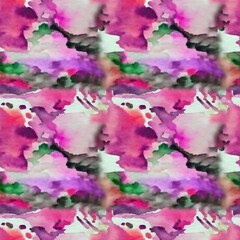 Obraz na płótnie Canvas Seamless Shibori Print pattern and tie-dye textile Shibori allovers pattern design
