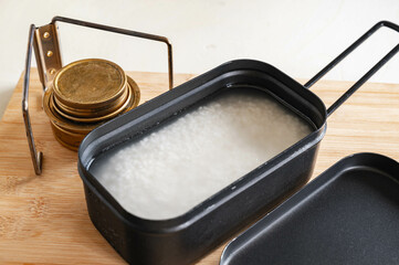 メスティンで炊くご飯