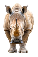 Obraz premium Detailed close up of a rhino, suitable for various projects