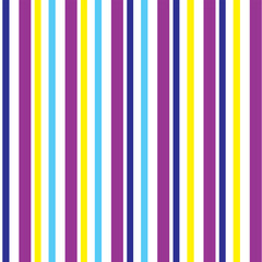 Obraz premium Abstract stripes lines pattern bright colorful and modern design background vector illustration. Retro Colorful strip lines. 