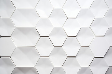 Fototapeta premium wall background. background texture. wall with textured hexagons. the diamonds on the wall. white wall 