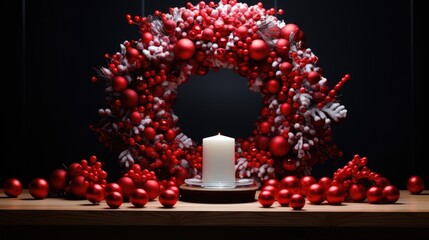 amazing winter Christmas wreath