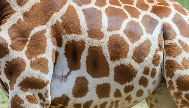 Textura pelos de girafa