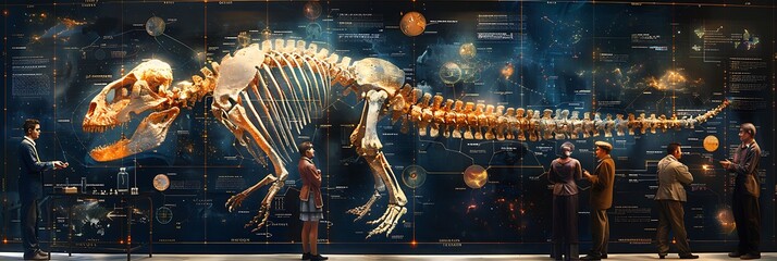 Visualize a timeline of scientific discoveries throughout history showcasing how careful observation has led to paradigm shifts and advances in human knowledge.