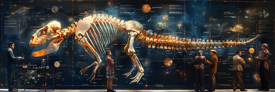 Visualize a timeline of scientific discoveries throughout history showcasing how careful observation has led to paradigm shifts and advances in human knowledge.