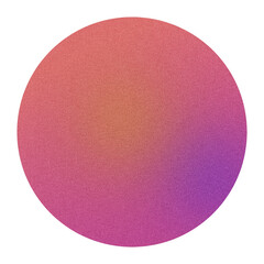 Smooth pink to purple gradient on a textured sphere with a grainy, noise effect