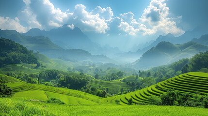 Asian landscape