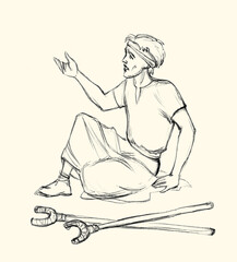 Apostle Peter heals a lame man