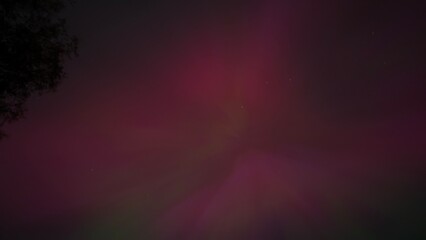 Obraz premium Mystical Aurora in Night Sky