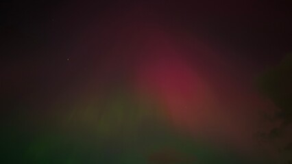 Celestial Symphony: Aurora Night Sky