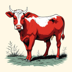 A Red Heifer Illustration