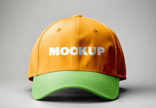 Snapback Hat Cap Mockup Generated with AI	