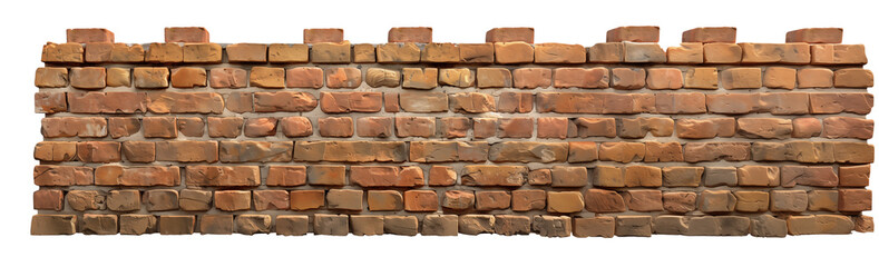 Obraz premium Stone Brick Wall isolated