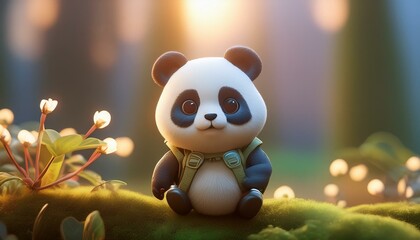 Panda 3d Kawaii