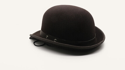 Close up of Indonesian girl scout hat isolated