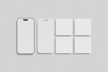 Blank Instagram Post Mockup