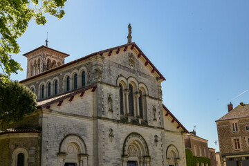 view of the church of Notre Dame de Clisson